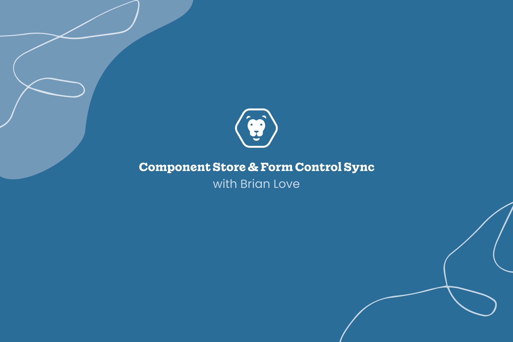 Component Store and FormControl Sync