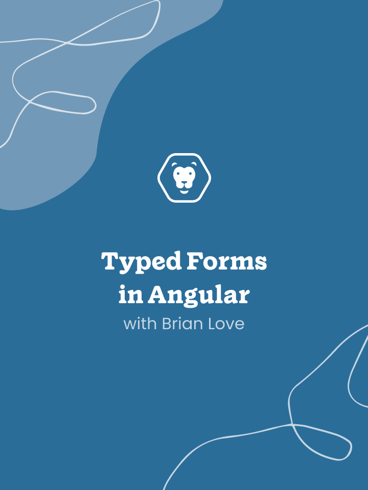 Logo of Typed Forms in Angular