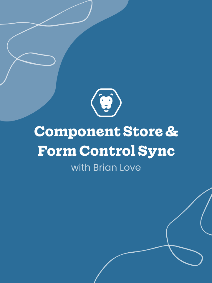 Logo of Component Store and FormControl Sync
