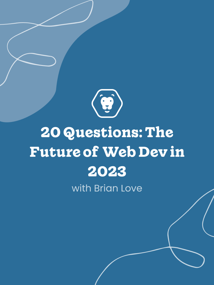 Logo of 20 Questions on The Future of Web Development in 2023